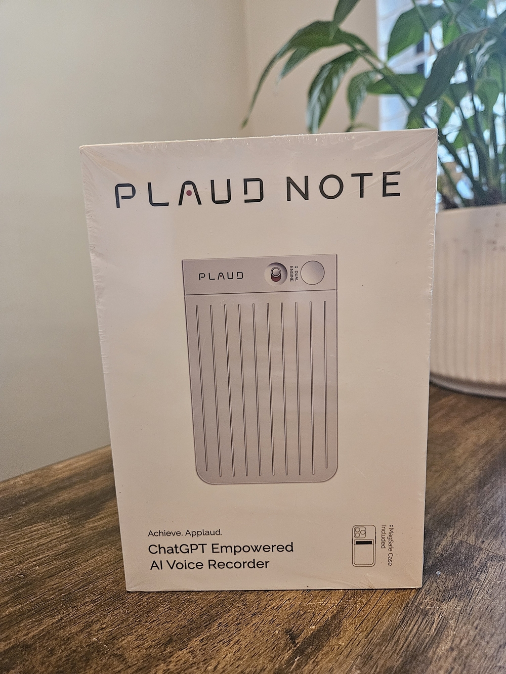 PLAUD NOTE ChatGPT Empowered AI Voice Recorder - Silver